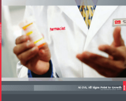 At CVS, All Signs Point to Growth