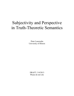Lasersohn Draft - University of Illinois Urbana