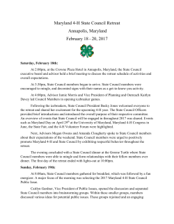 February - University of Maryland Extension