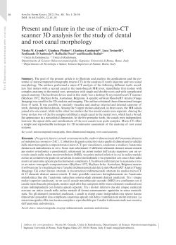 Present and future in the use of micro