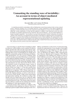 Unmasking the standing wave of invisibility