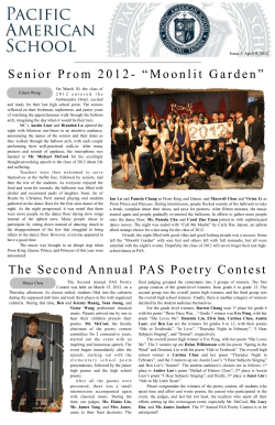 2012 Apr.9 - Pacific American School