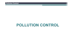 Pollution Control