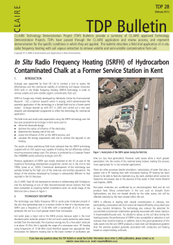 TDP 28 - In situ radio frequency heating (ISRFH)