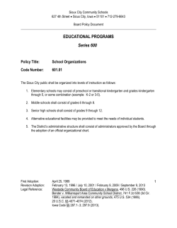 EDUCATIONAL PHILOSOPHY