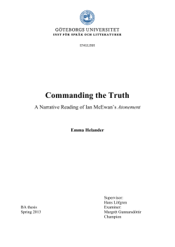 Commanding the Truth