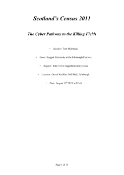 The Cyber Pathway to the Killing Fields