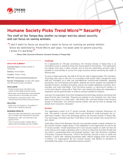 Humane Society of Tampa Bay