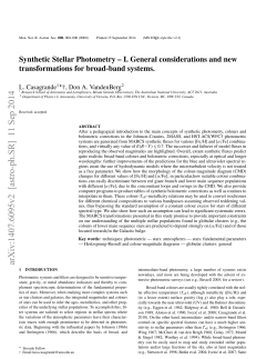 Synthetic Stellar Photometry-I. General considerations and new