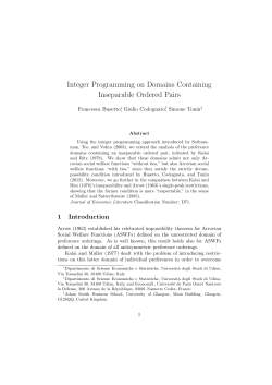 Integer Programming on Domains Containing Inseparable Ordered