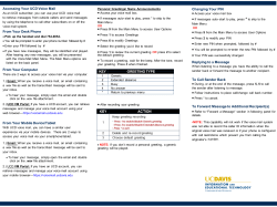 Quick Reference Card