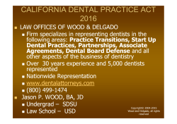 Dental Law Management - Punjabi Dental Society