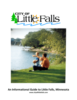 LittleFalls Resident Guide - Morrison County Community Development
