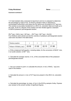 Friday Worksheet Name: &hellip;&hellip;&hellip;&hellip;&hellip;&hellip;. 1) A heat