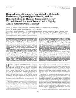 Hypoadiponectinemia Is Associated with Insulin Resistance