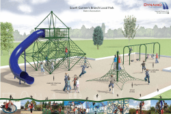 South Gunner`s Branch Local Park for Metro Recreation Revision