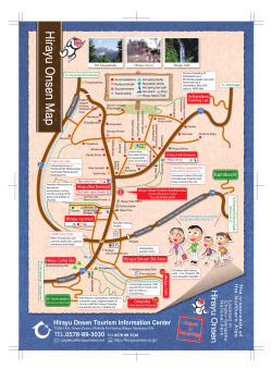 Hirayu Onsen Map