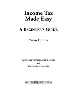 income tax at - Walch Education
