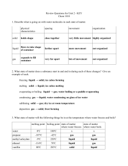 Key to Review Questions - Dixie State University