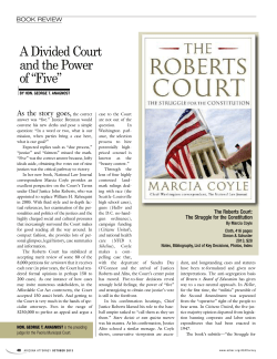 A Divided Court and the Power of &ldquo;Five&rdquo;