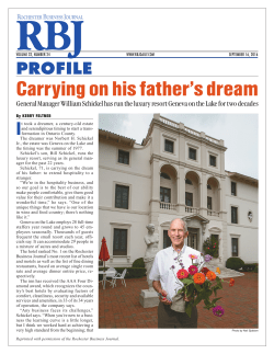 Rochester Business Journal Profile