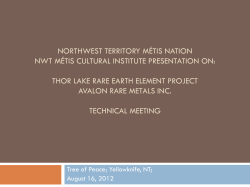 NWTMN-MCI Presentation for Review Board Technical Session on