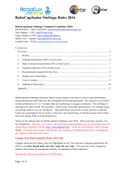 OnStage rules version 2 (2016)