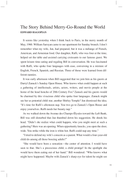 The Story Behind Merry-Go-Round the World