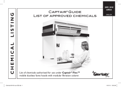 Chemical Listing