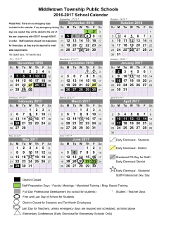 details - Middletown Township School District