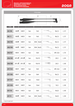 2 /09 M8 M8 bar 9x3 9x2,5 L 57 2 / M8 M8 bar 9x3 9x2
