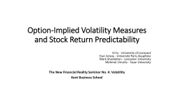 Option-Implied Volatility Measures and Stock
