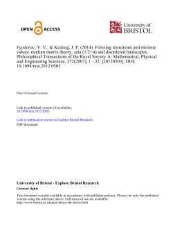 1/2+it - Explore Bristol Research