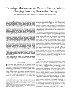 Two-stage Mechanism for Massive Electric Vehicle Charging