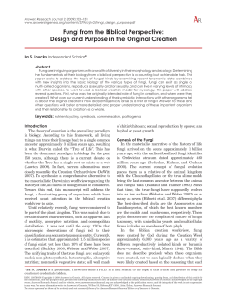 Fungi from a biblical perspective.indd