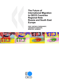 Future Migration Trends in Europe