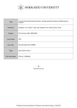Ammonia borane-metal alanate composites: hydrogen desorption