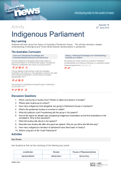 Indigenous Parliament