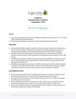 Andrew Jackson Houston, 1809 Kentucky (C1506042)