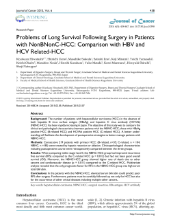 Problems of Long Survival Following Surgery in