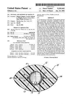 Toy ball and method of making it