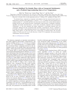 Pressure-Stabilized Tin Selenide Phase with an Unexpected