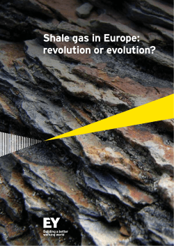 Shale gas in Europe: revolution or evolution?