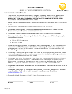 shi 07/15 informacion general clases de primer