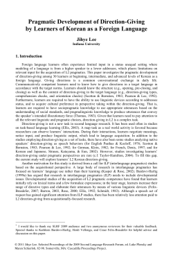 complete paper - Cascadilla Proceedings Project