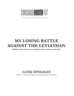 my losing battle against the leviathan