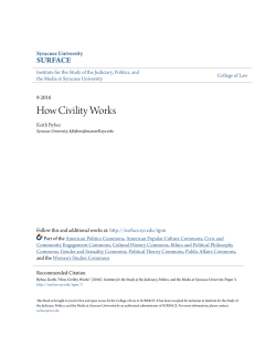 How Civility Works - SUrface