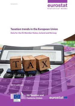 Data for the EU Member States, Iceland and Norway 2015 edition