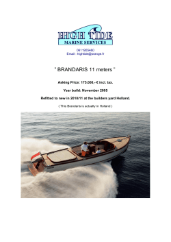 BRANDARIS 11 meters