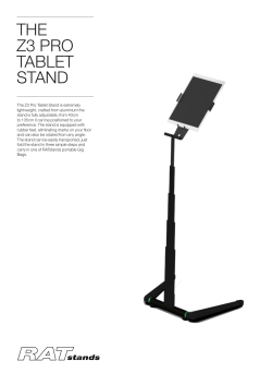 THE Z3 PRO TABLET STAND